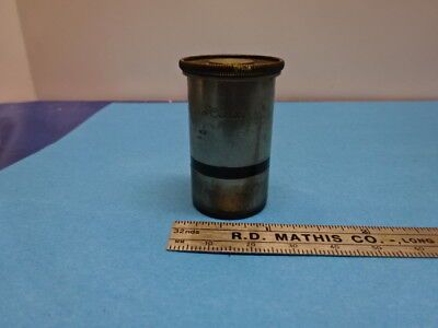 ANTIQUE BAUSCH LOMB [dirty] EYEPIECE OCULAR MICROSCOPE PART OPTICS AS IS #90-12