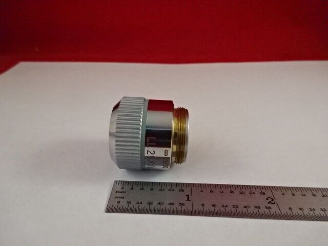 MICROSCOPE PART OBJECTIVE LEITZ WETZLAR GERMANY LL20X OPTICS AS IS #F2-A-16