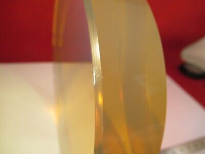 OPTICAL DICHROIC CONCAVE MIRROR ZERODUR SUBSTRATE 5" DIA THICK OPTICS &8-B-51