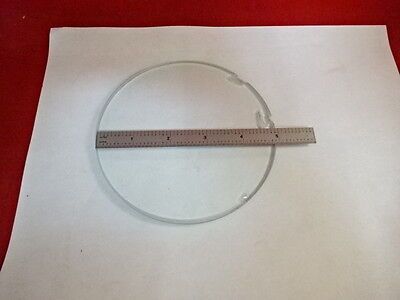 AMERICAN AO GLASS [chips] STAGE TABLE MICROSCOPE PART OPTICS AS PICTURED &86-71