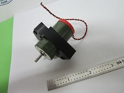 MICROSCOPE MINI MOTOR SWISS for LEICA GERMANY NOSEPIECE TURRET OPTICS BIN#F3-47