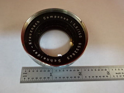 FOR PARTS OPTICAL SCHNEIDER KREUZNACH COMPONON LENS OPTICS AS IS #AR-15