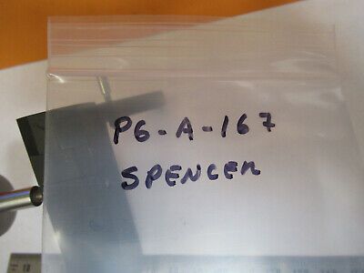 SPENCER AO ANTIQUE CONDENSER HOLDER  MICROSCOPE PART AS PICTURED P6-A-167