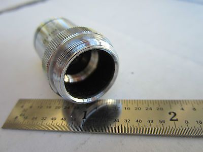 OPTICAL MICROSCOPE OBJECTIVE GRIOT 10X OPTICS DWR#02