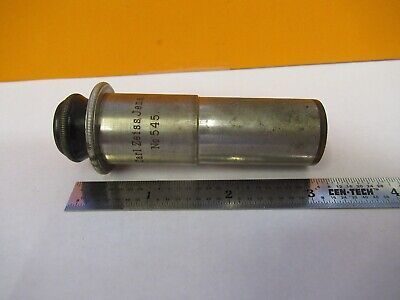 ANTIQUE CARL ZEISS PROJECTION EYEPIECE "2" MICROSCOPE PART AS PICTURED &11-B-56