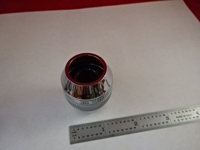 MICROSCOPE PART OBJECTIVE LEITZ GERMANY ERGOLUX 10X INFINI OPTICS AS IS #F2-A-10