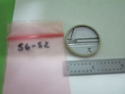 MICROSCOPE PART CARL ZEISS FILTER 0.5 HISTOLOGY OPTICS AS IS BIN#S6-52