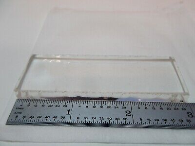 OPTICAL BK7 GLASS SLIDE 3" X 1" OPTICS AS PICTURED &FT-5-109