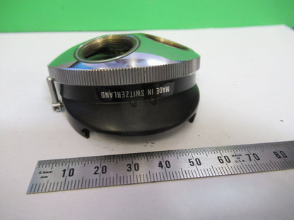 WILD SWISS M20 NOSEPIECE QUADRUPLE MICROSCOPE PART AS PICTURED &83-FT-12