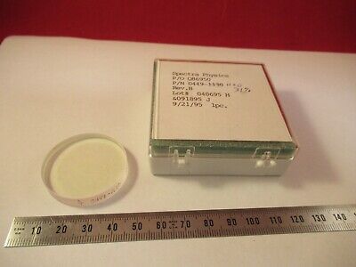 SPECTRA PHYSICS OPTICAL FILTER LENS LASER OPTICS AS PICTURED &19-B-18