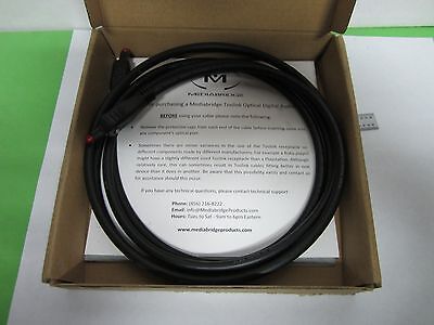 MEDIABRIDGE TOSLINK OPTICAL CABLE MPC AS IS BIN#M7-56