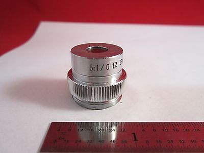 MICROSCOPE ROLYN GERMANY OBJECTIVE 5X OPTICS BIN#11-DT-06