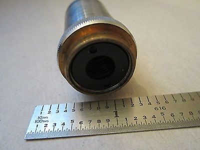 MICROSCOPE PART OPTICS OBJECTIVE 100X LOMO RUSSIA AS IS  BIN#RED