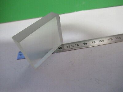 OPTICAL FROSTED GLASS BLOCK, one side polished pl-pl OPTICS AS PICTURED Z1-A-102