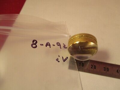 OPTICAL GLASS CONVEX LENS DOME OPTICS AS PICTURED &8-A-92