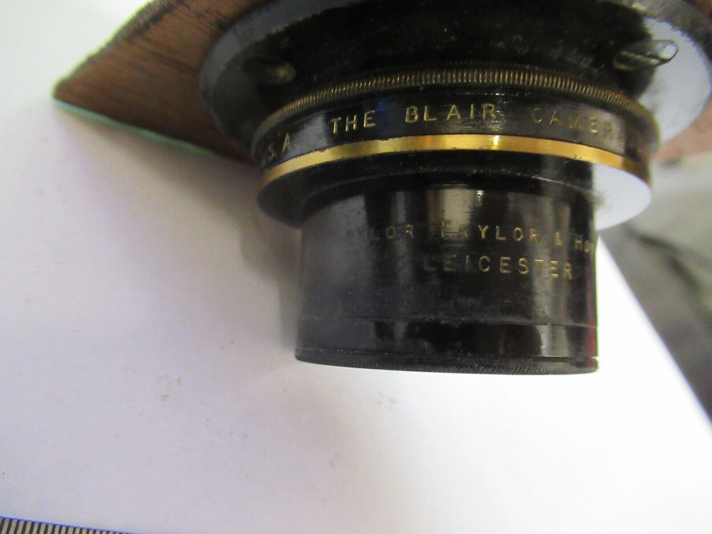 ANTIQUE TAYLOR HOBSON CAMERA LENS BLAIR + IRIS PART AS PICTURED &83-FT-04