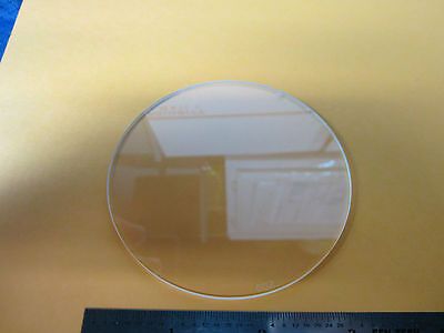 OPTICAL THICK SAPPHIRE WAFER Y-CUT LASER OPTICS [chipped on edge] BIN#6V-45