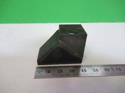 MICROSCOPE PART ZEISS GLASS PRISM HEAD OPTICS AS PICTURED BIN#H2-A-14