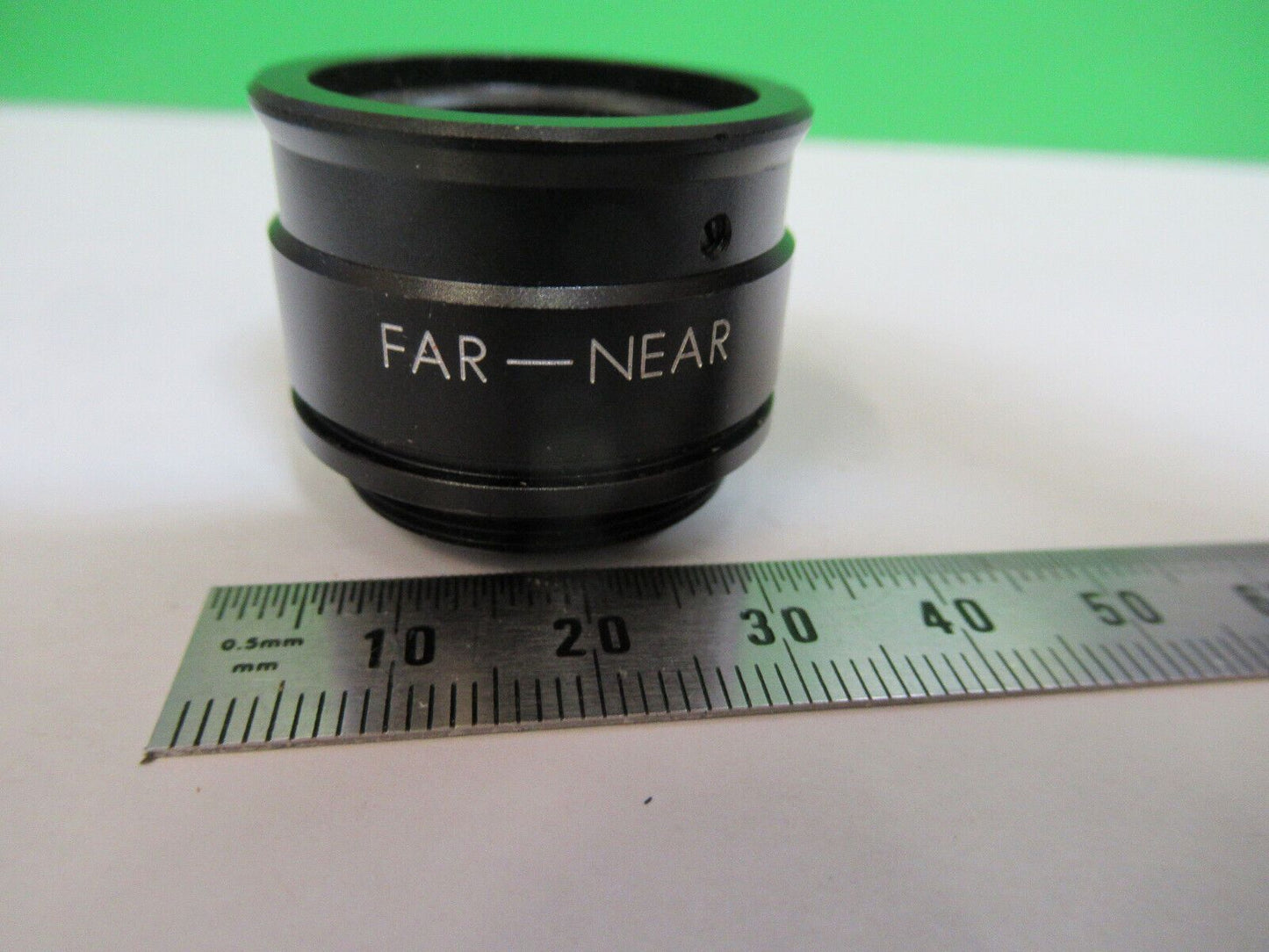 8mm JAPAN CAMERA LENS OPTICS MICROSCOPE PART AS PICTURED &R1-A-38