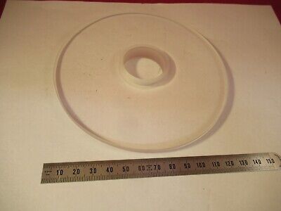 HUGE OPTICAL MIL SPEC LENS BI CONVEX DONUT RANGE FINDER OPTICS AS PIC &95-B-25