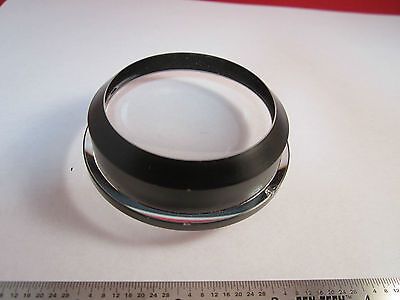 OPTICAL HUGE CONVEX LENS [chipped on edge] LASER OPTICS AS IS BIN #4B-29