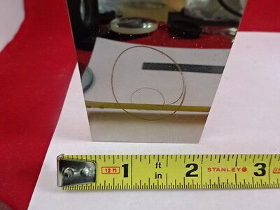 OPTICAL METALLIC LONG MIRROR [few scratches] LASER OPTICS AS IS B#U8-F-09