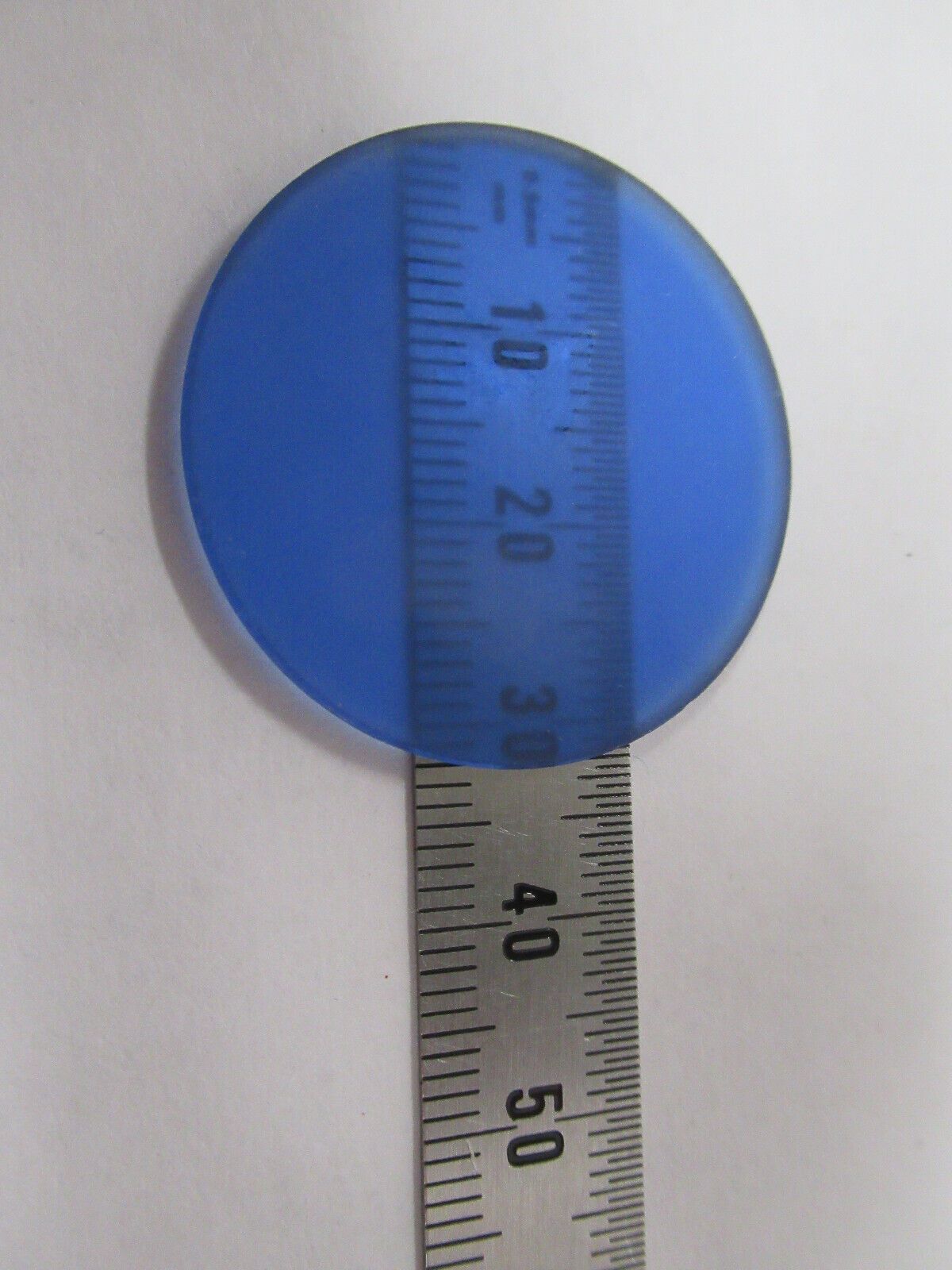 WILD HEERBRUGG SWISS GLASS BLUE FILTER MICROSCOPE PART AS PICTURED &W7-B-73