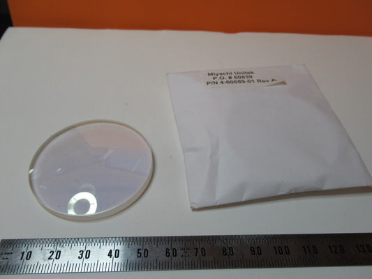 OPTICAL LENS CONCAVE CONVEX MIYACHI UNITEK 4-60689 OPTICS AS PICTURED &55R-B-15