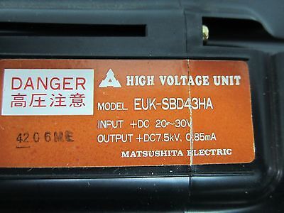 HIGH VOLTAGE POWER SUPPLY LASER OPTICS JAPAN AS IS BIN#47