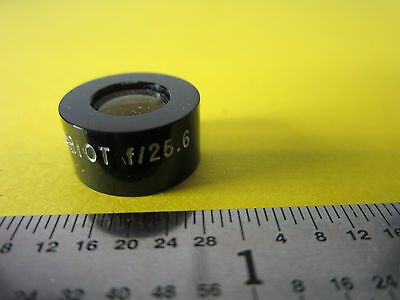 OPTICAL MELLES GRIOT LENS 25.6 mm LASER OPTICS BIN#28-72