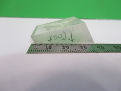 OPTICAL GLASS PRISM OPTICS AS PICTURED &W5-B-72