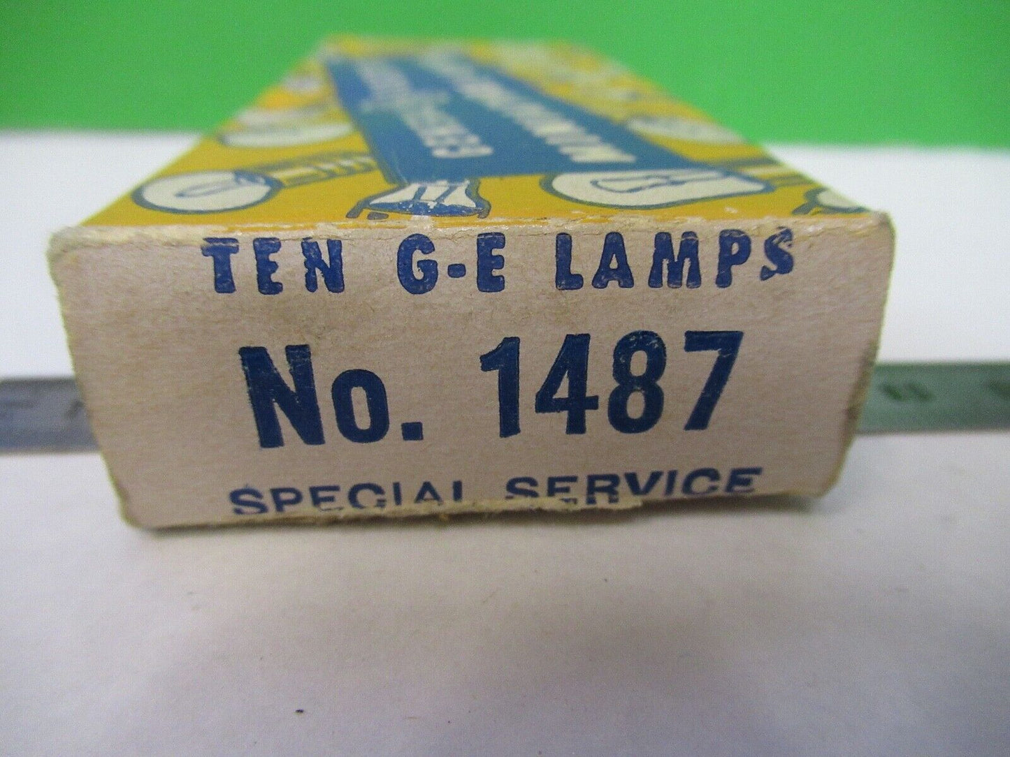 LOT 10 PCS GE GENERAL ELECTRIC 1487 14V LAMP BULB AS PICTURED 8X-A-48