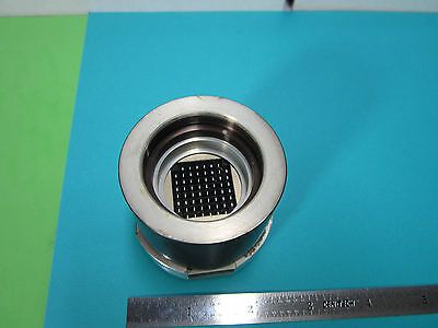 MICROSCOPE PART ILLUMINATOR DIFFUSER LENSES GERMANY OPTICS AS PICTURED BIN#B6-11