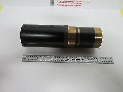 MICROSCOPE PART LEITZ BRASS LENS TELESCOPIC ASSEMBLY OPTICS AS IS BIN#H8-15