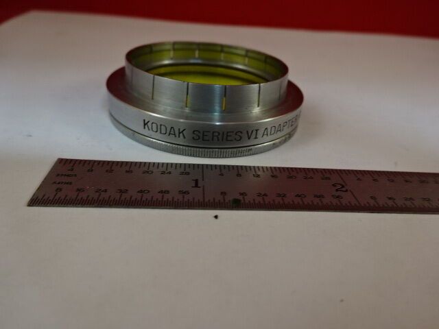 OPTICAL LENS FILTER KODAK ADAPTER RING 36.5 mm OPTICS AS IS #M2-B-65