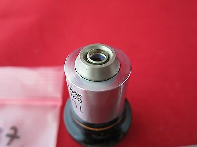 MICROSCOPE OBJECTIVE OPTICS OLYMPUS JAPAN 10X #2-137