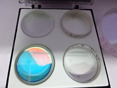 LOT OPTICS LENSES FILTERS COATED LENS OPTICAL SET OPTICS AS PICTURED &AB-41