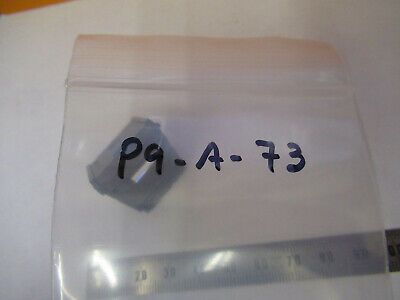 GLASS OPTICAL PRISM OPTICS MICROSCOPE PART AS PICTURED P9-A-73