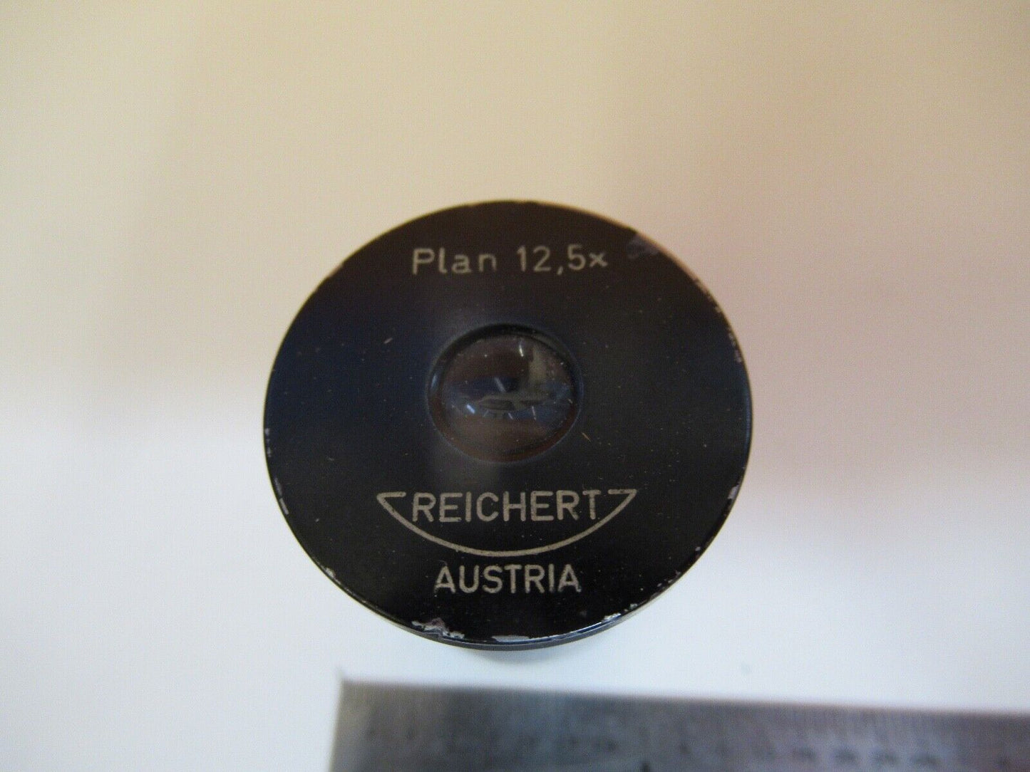 REICHERT AUSTRIA EYEPIECE PLAN 12.5X OPTICS MICROSCOPE PART AS PICTURED &A4-A-26