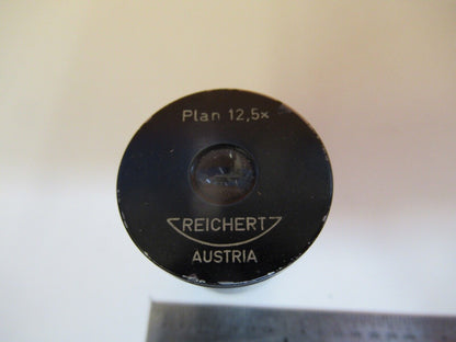 REICHERT AUSTRIA EYEPIECE PLAN 12.5X OPTICS MICROSCOPE PART AS PICTURED &A4-A-26