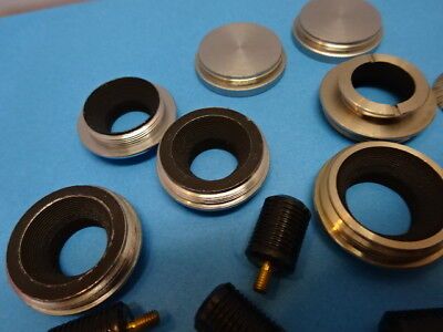 LOT OF ACCESSORIES for MICROSCOPE PARTS AS IS &90-A-20