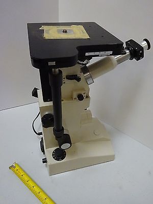 MICROSCOPE UNITRON NEOMET  STAGE INVERTED METALLOGRAPH JAPAN OPTICS AS IS #TB-4