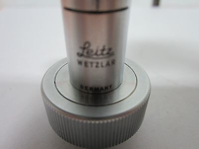 RARE MICROSCOPE OBJECTIVE LEITZ WETZLAR GERMANY 10X OPTICS BIN#J6-32