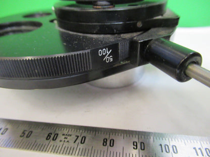 WILD HEERBRUGG PHASE CONDENSER OPTICS MICROSCOPE PART AS PICTURED Z1-A-170