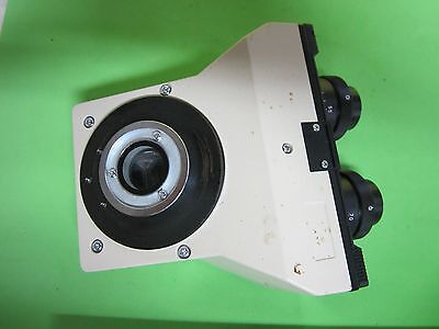 MICROSCOPE PART OLYMPUS JAPAN HEAD WITHOUT EYEPIECES OPTICS BIN#41