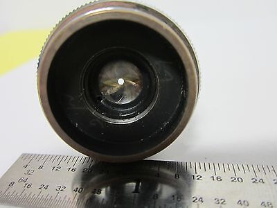 MICROSCOPE OBJECTIVE + IRIS B&H USA OPTICS BIN#G5-H-22