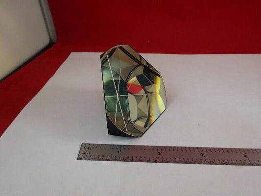 OPTICAL NICE TRIHEDRAL PRISM LASER OPTICS AS IS #R6-B-50