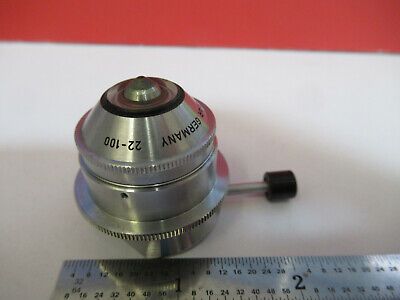 LEITZ GERMANY ULTROPAK 22-100 LENS MICROSCOPE PART OPTICS AS PICTURED &B1-A-76