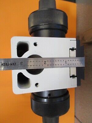 OLYMPUS JAPAN STAGE HOLDER RAILS DOVETAIL MICROSCOPE PART AS PICTURED &14-FT-68