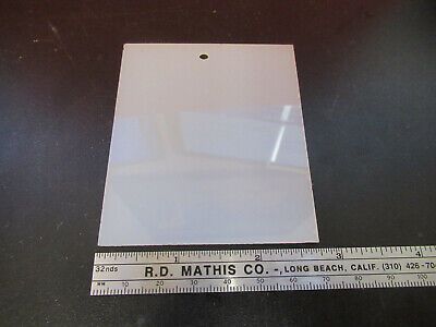 OPTICAL WHITE PLASTIC SHUTTER OPTICS AS PICTURED &B9-FT-18